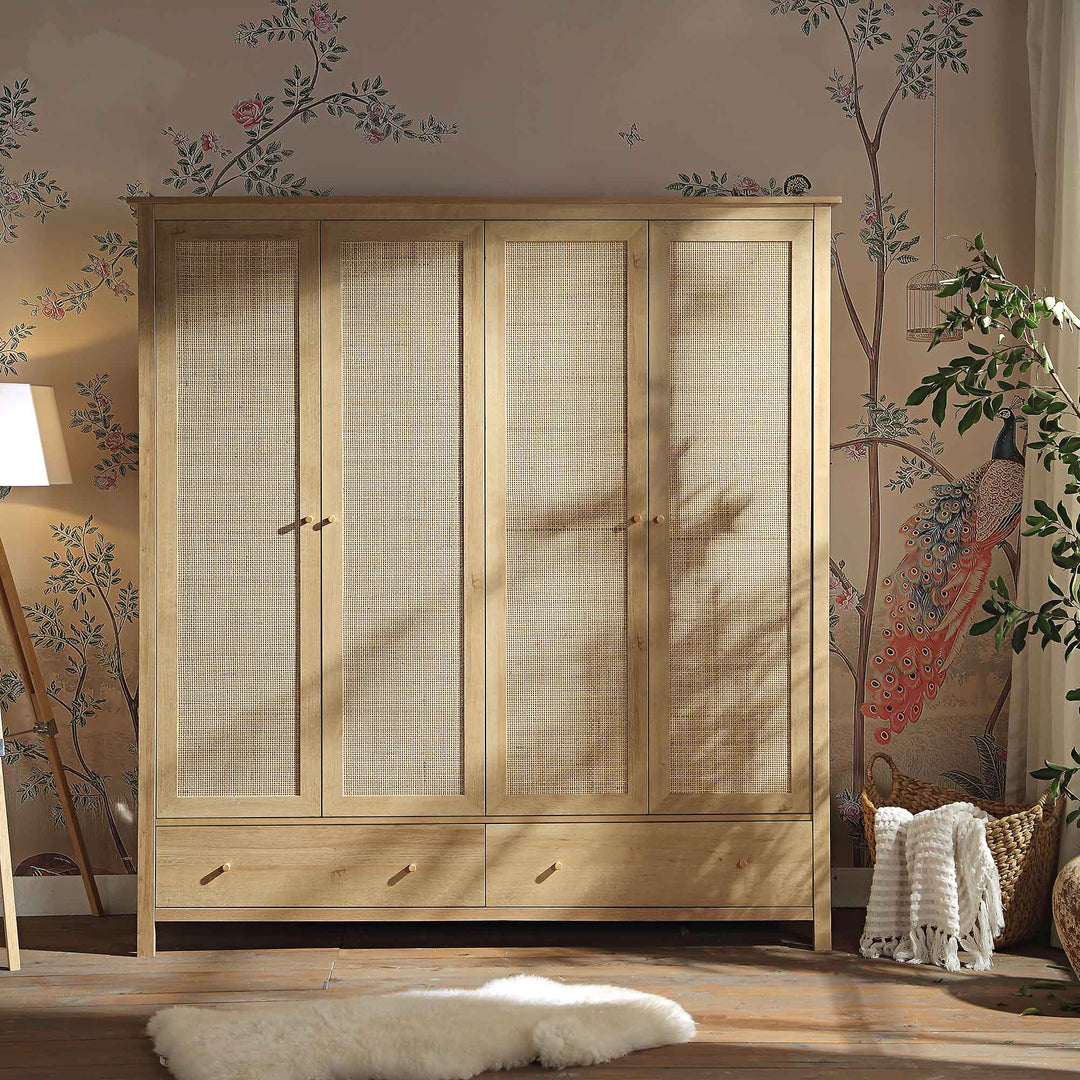 Mango Wooden Wardrobe - Riyaba