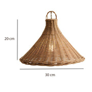 Bamboo Pendant Light for Living Room - Hanita by Luxury Rattan Handicrafts 