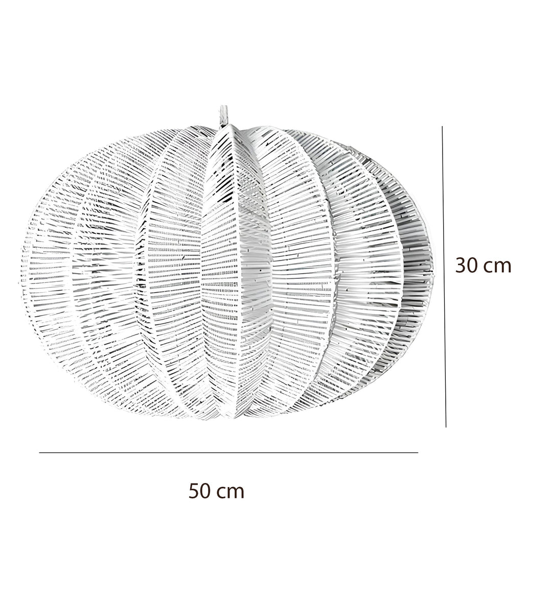 Bamboo Pendant Light for Living Room - Hem by Luxury Rattan Handicrafts 