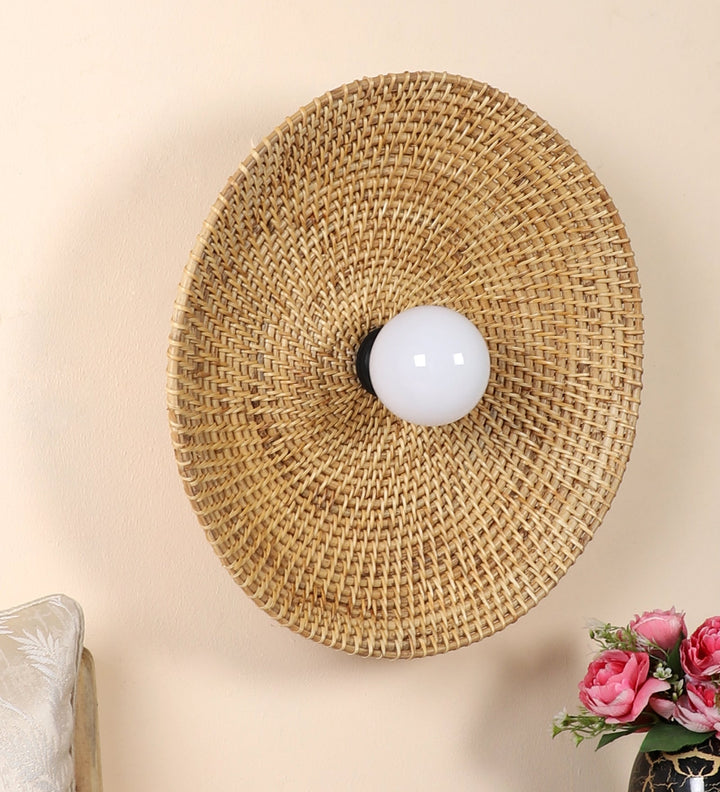 Cane Wall Sconce for Study Room - Ramya