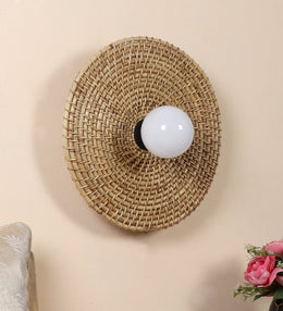Rattan Wall Sconce for Bedroom - Ayansh