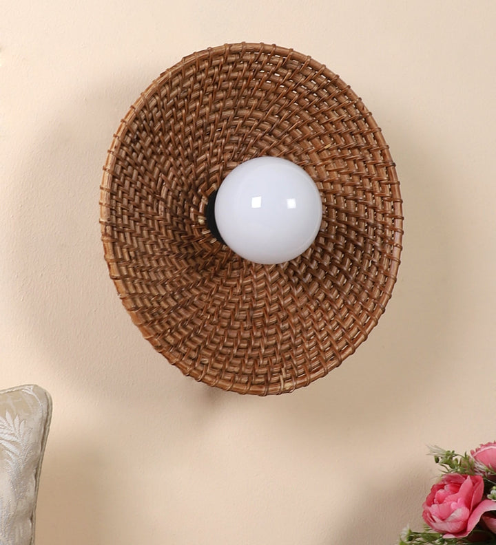Rattan Wall Lamp for Bathroom - Sanya