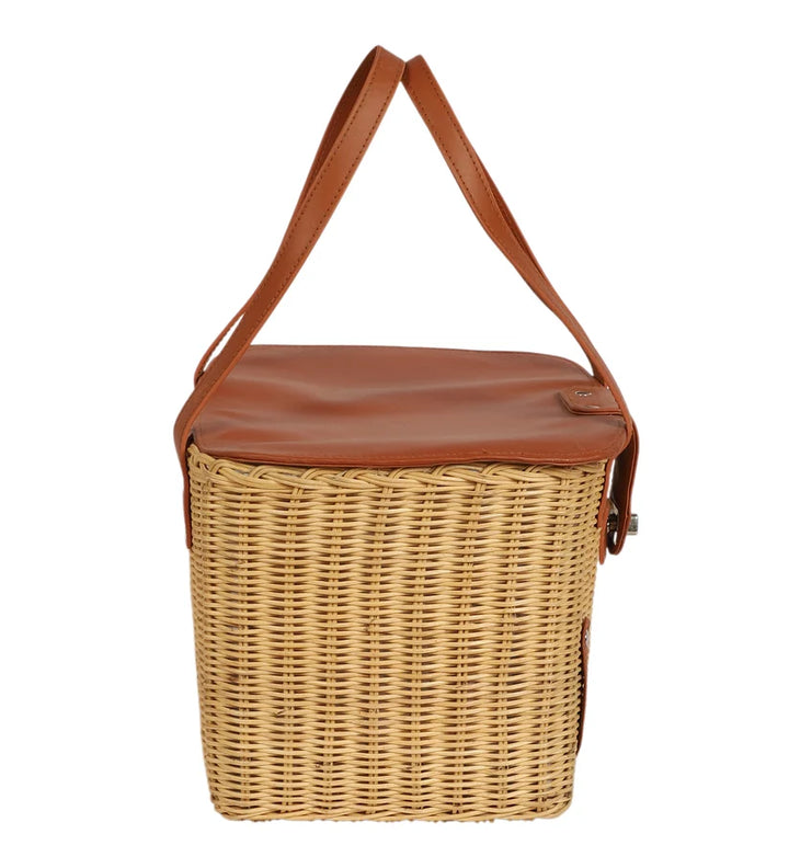 Mango Wood Storage Basket for Home - Perfect