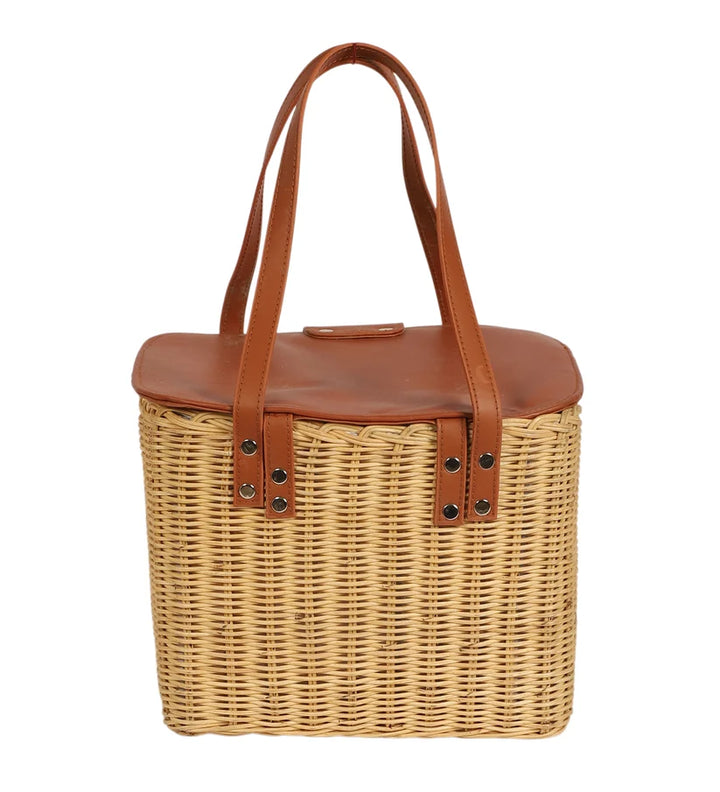 Mango Wood Storage Basket for Home - Perfect