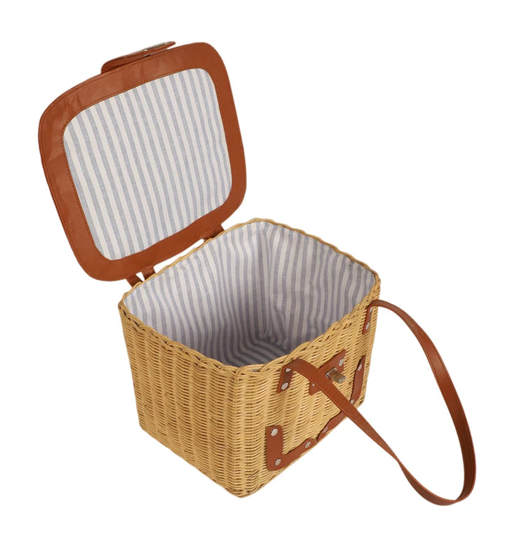 Mango Wood Storage Basket for Home - Perfect
