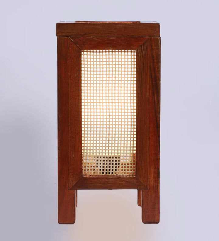 Bamboo Table Lamp for Living Room | Handmade Table Lamp - Leif