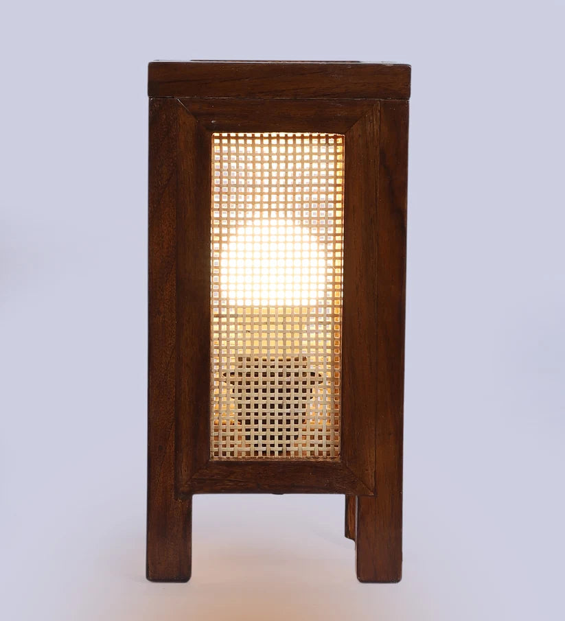Bamboo Table Lamp for Living Room | Handmade Table Lamp - Merrick
