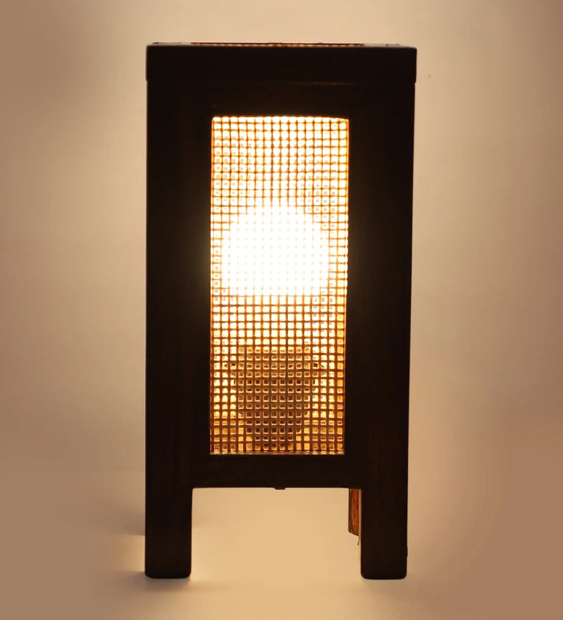 Bamboo Table Lamp for Living Room | Handmade Table Lamp - Merrick