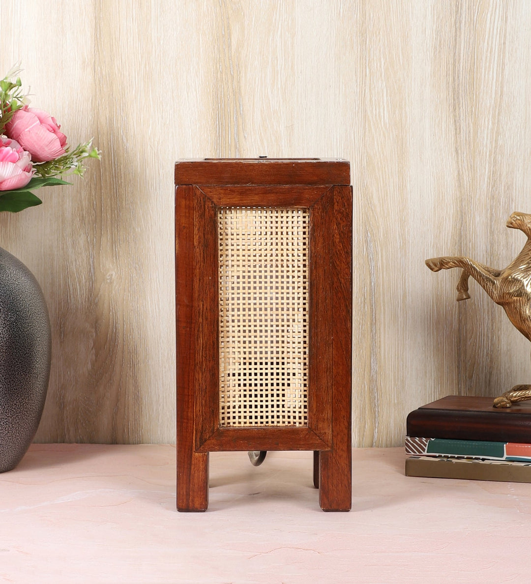Bamboo Table Lamp for Living Room - Ujjala