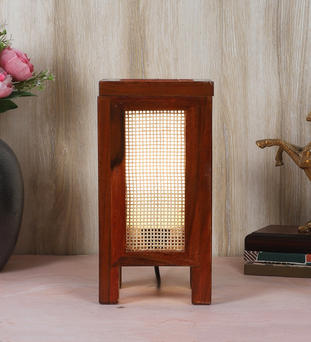 Bamboo Table Lamp for Living Room - Hitesh