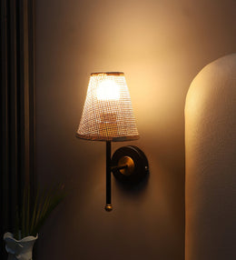 Rattan Wall Lamp - Fizal