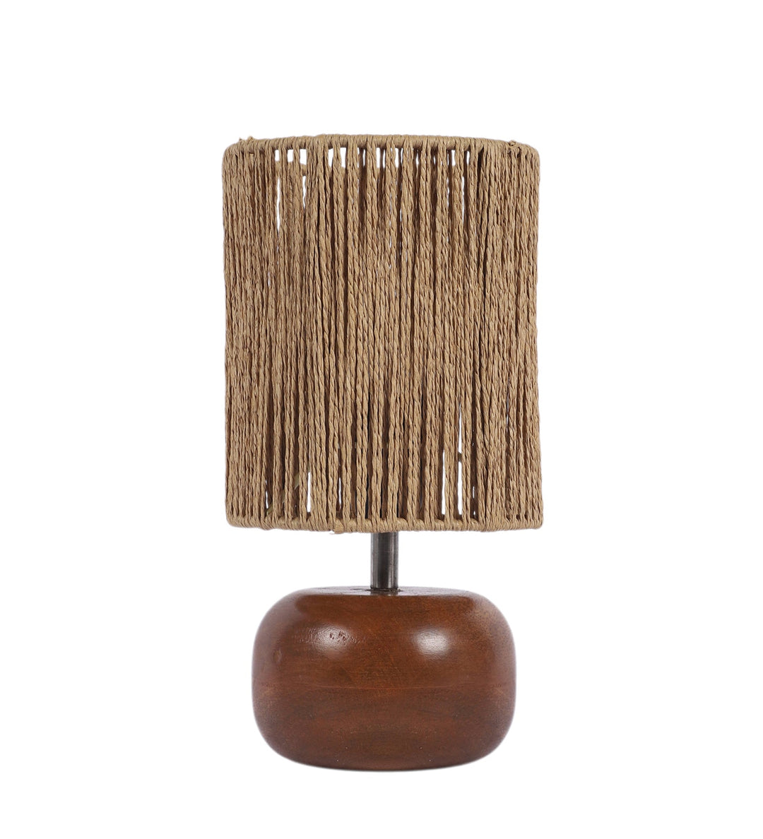 Wooden Table Lamp for Living Room| Table Lamp - Silas by Luxury Rattan Handicrafts 