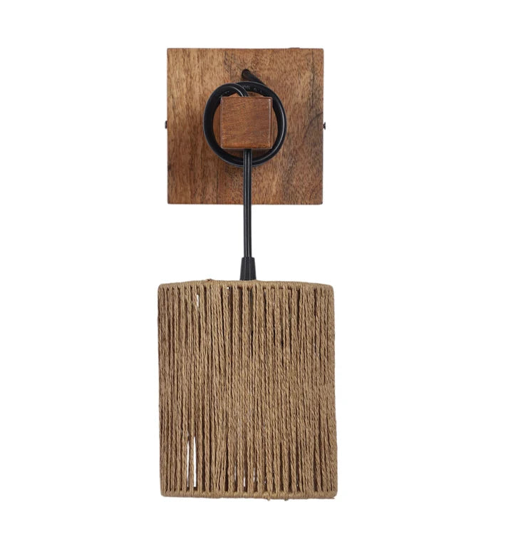 Rattan Wall Lamp for Living Room - Eleanor