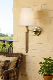 Fabric Wall Light for Bedroom | Contemporary Wall Sconce - Irya