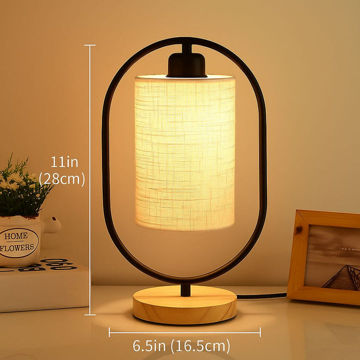 Rattan & Bamboo Cane Table Lamp - Ishita