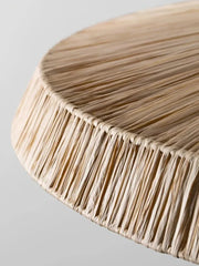 Raffia Hanging Light for Bedroom | Natural Pendant Lamp - Kaia