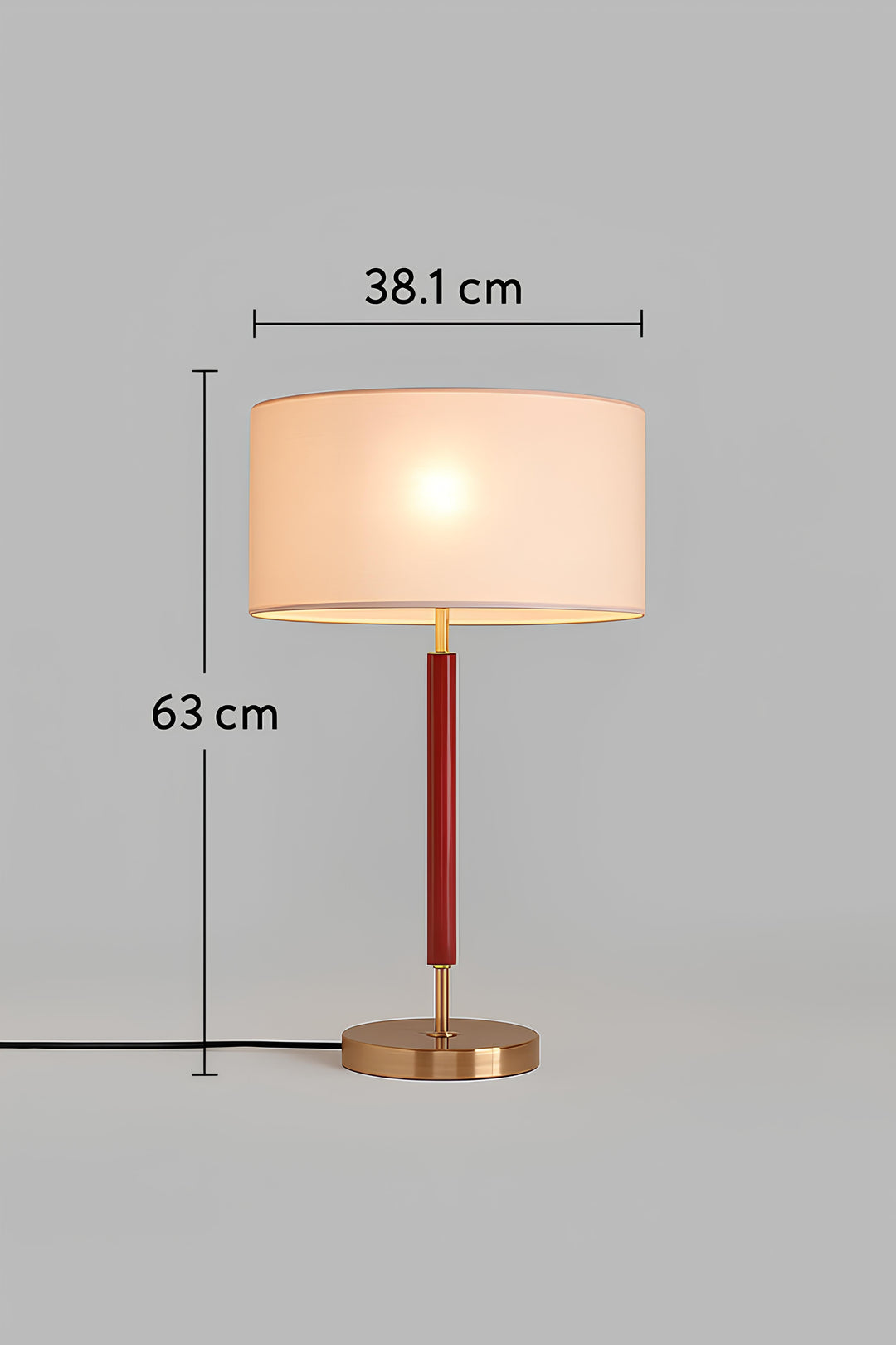 Rattan & Bamboo Table Lamp for Bedroom | Handmade - Hollis