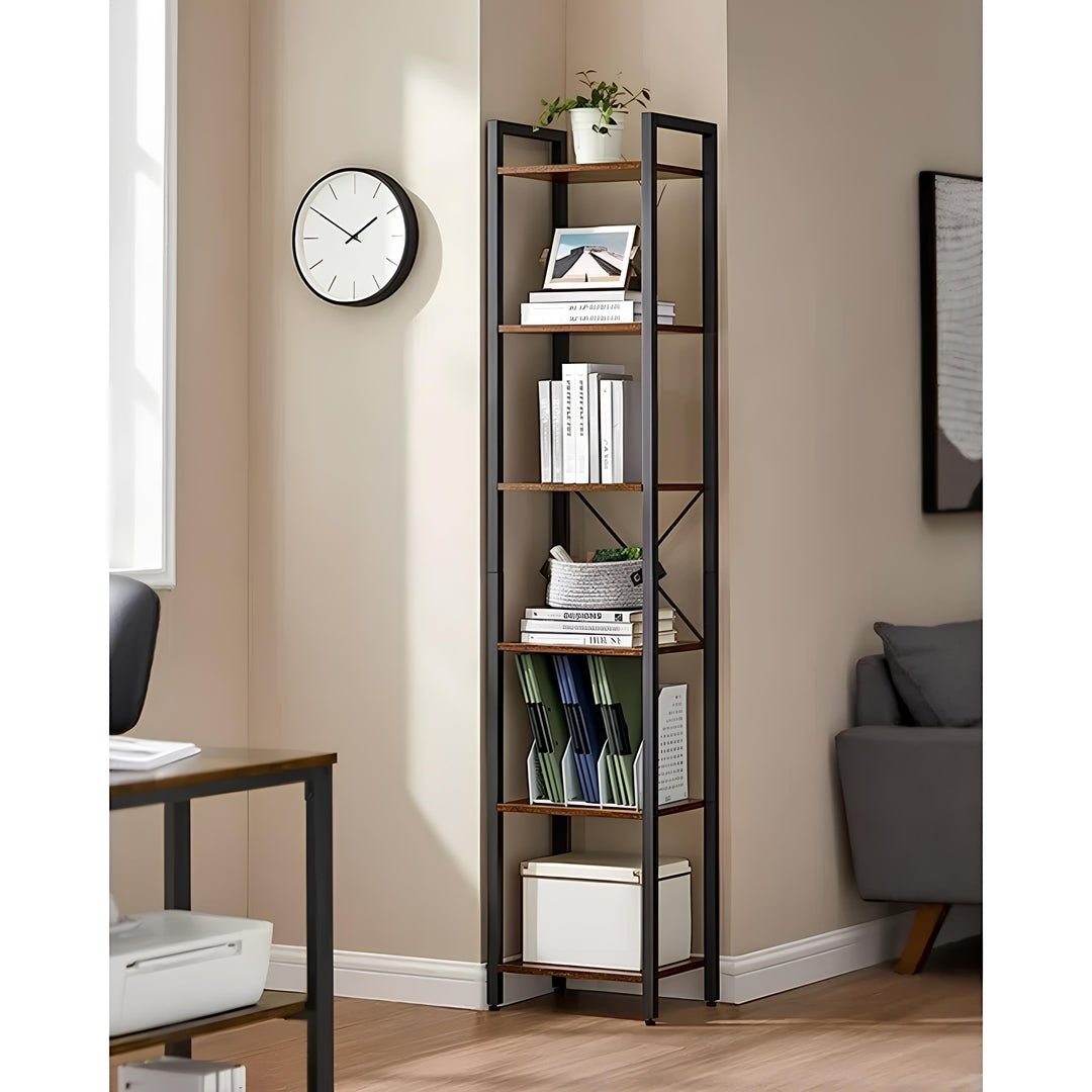 Mango Wooden Bookcase - Anshuu