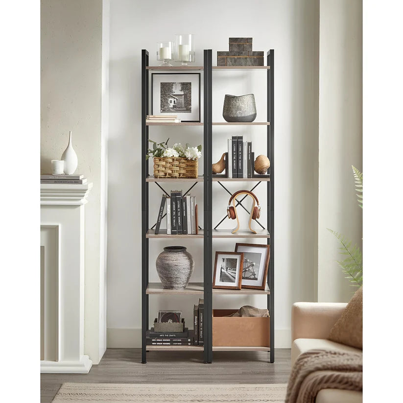 Mango Wood Wall Shelf for Living Room  - Warrick
