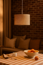 Modern Hanging Light for Living Room | Japandi Pendant Lamp - Larisa