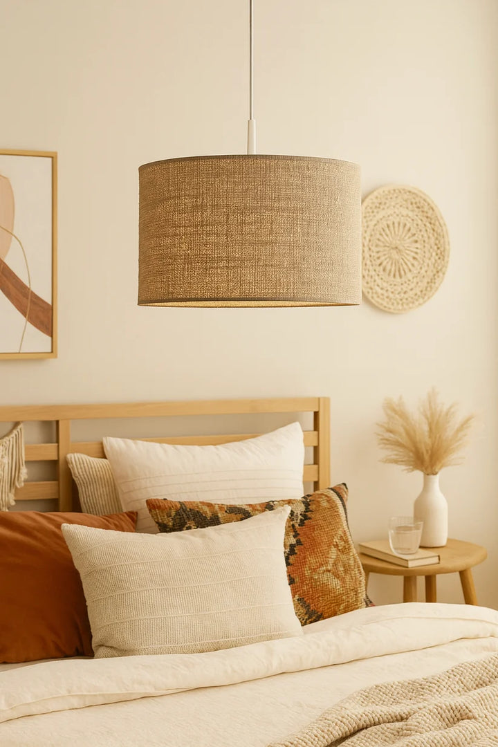 Modern Hanging Light for Living Room | Japandi Pendant Lamp - Larisa