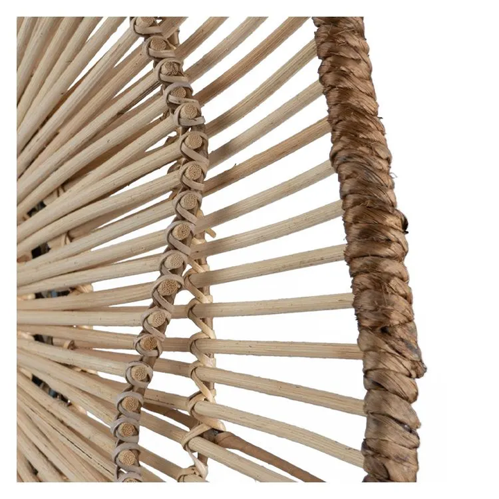 Rattan Wall Mirror for Living Room - Iveson