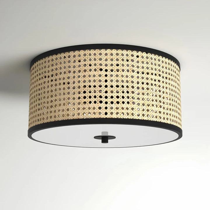 Wicker Pendant Light for Living Room - Jevalon