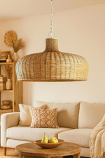 Bamboo Pendant Light for Living Room - Taara by Luxury Rattan Handicrafts 