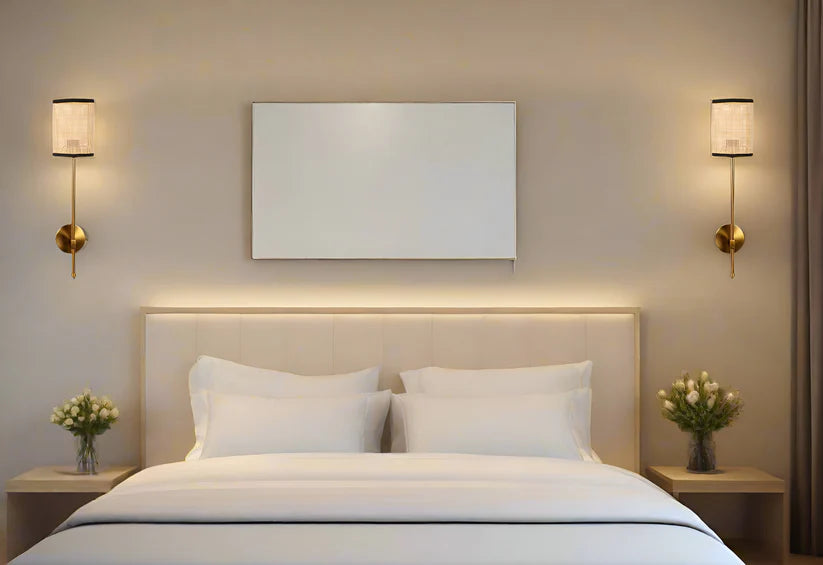 Cane Wall Sconce for Dining Room | Bamboo Wall Lamp - Ignatius