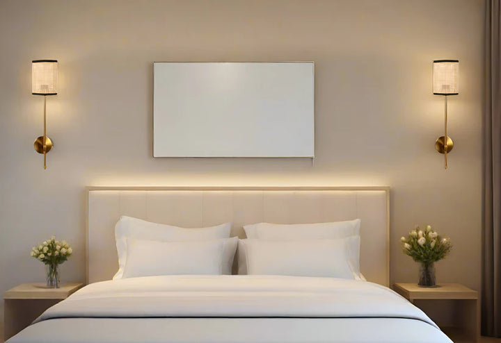 Cane Wall Sconce for Dining Room | Bamboo Wall Lamp - Ignatius