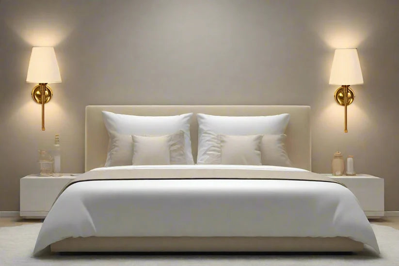 Modern Fabric Wall Lamp for Living Room | Decorative Wall Light - Edrick