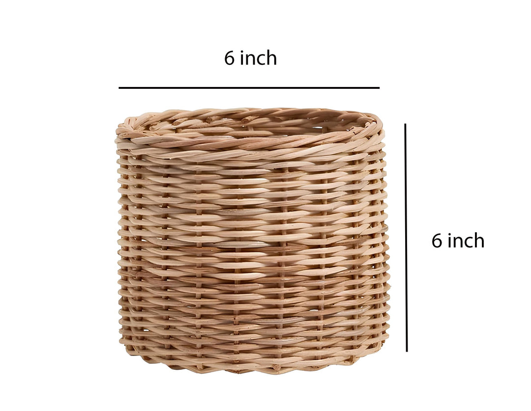 Rattan Plant Pots | Cane Flower Pots | Bamboo Planters - Ishana by Luxury Rattan Handicrafts 