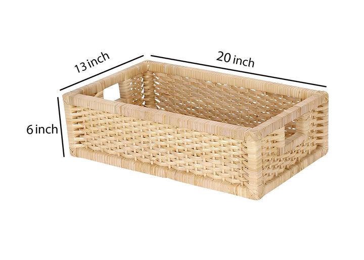 Rattan Storage Basket for Home - Aria