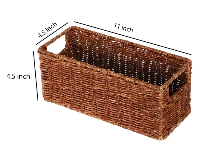 Bamboo Storage Basket for Home - Jett