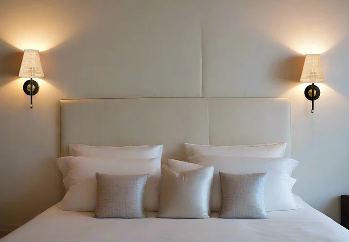 Rattan Wall Lamp for Living Room | Handmade Wall Lamp - Pellham