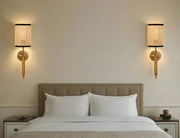 Rattan Wall Lamp for Living Room | Handmade Wall Lamp - Rein