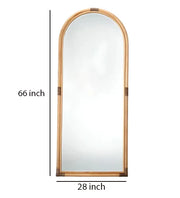 Rattan Wall Mirror for Drawing Room | Boho Decorative Mirror - Everardo