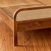Rattan & Cane Bed for Bedroom - Vesper