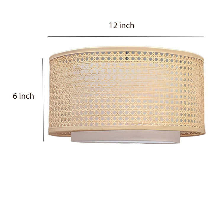 Bamboo Hanging Light for Kitchen | Rattan Pendant Lamp - Levon