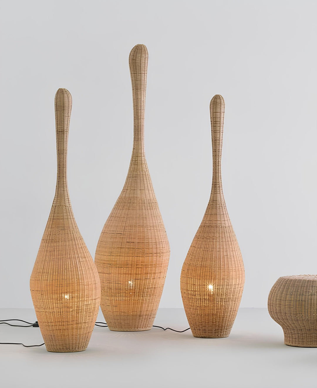 Bamboo Floor Lamp - Tanvi