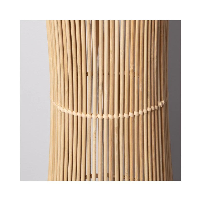 Bamboo Floor Lamp for Study Room | Modern Standing Lamp - Niven