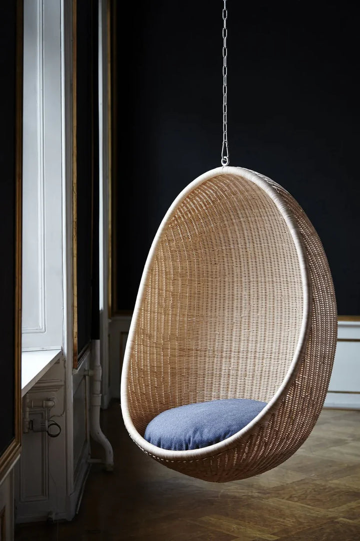 Bamboo Wicker Swing Chair for Balcony & Living Room - Ansel