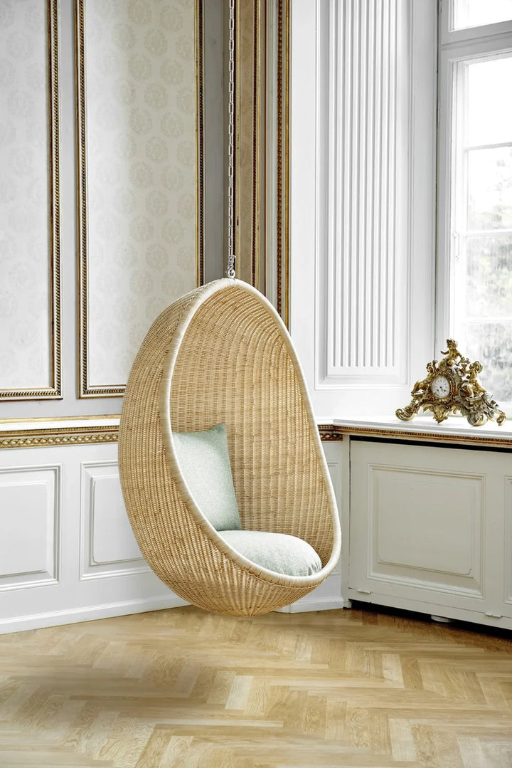 Bamboo Wicker Swing Chair for Balcony & Living Room - Ansel