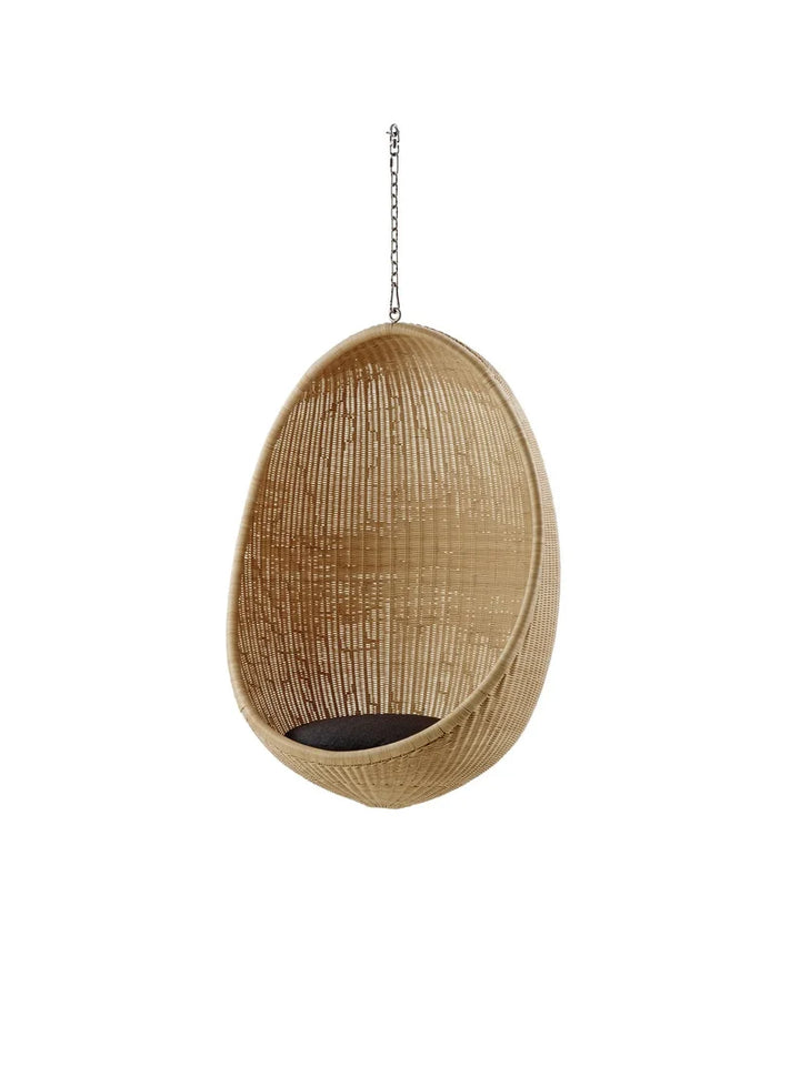 Bamboo Wicker Swing Chair for Balcony & Living Room - Ansel