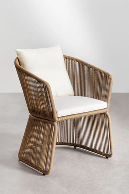 Rattan Chair with Cushion for Garden - Orsino