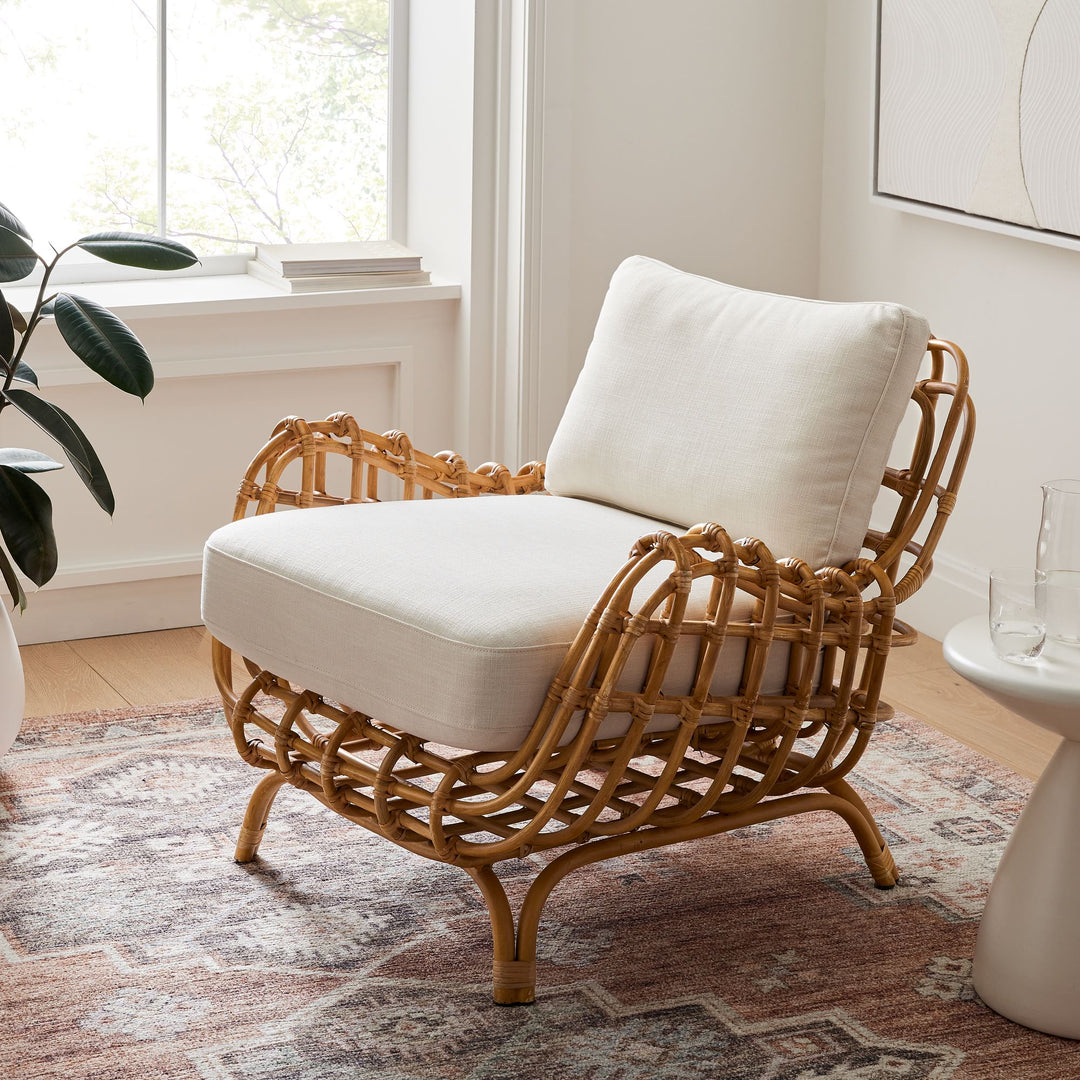 Cane chairs for Lounge | Bamboo Chairs for Living rooms- Kimaya by Luxury Rattan Handicrafts 