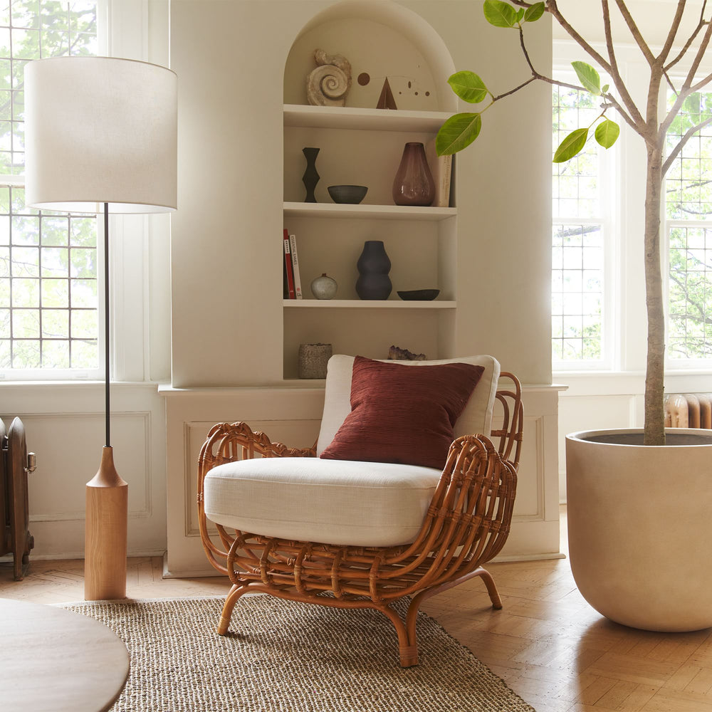 Cane chairs for Lounge | Bamboo Chairs for Living rooms- Kimaya by Luxury Rattan Handicrafts 