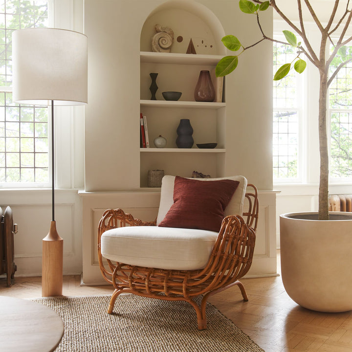 Cane chairs for Lounge | Bamboo Chairs for Living rooms- Kimaya by Luxury Rattan Handicrafts 