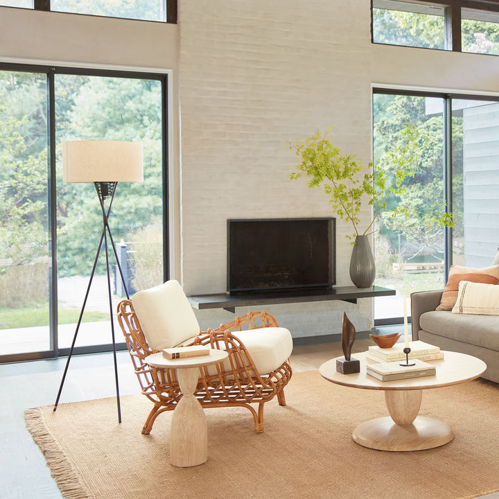 Cane chairs for Lounge | Bamboo Chairs for Living rooms- Kimaya by Luxury Rattan Handicrafts 