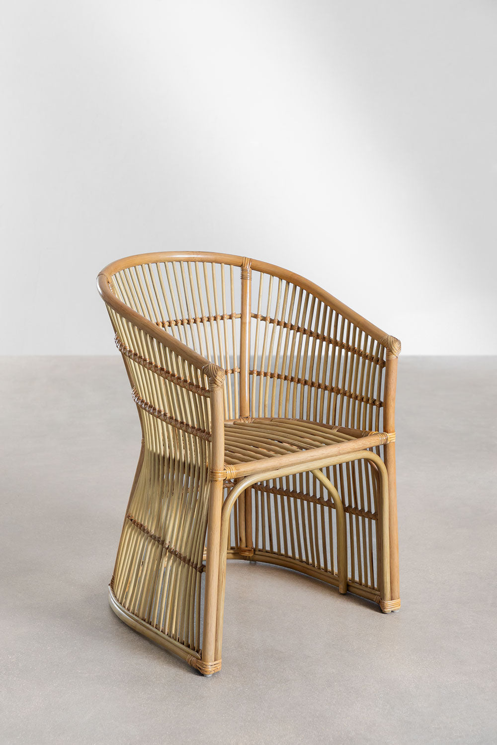 Cane chairs for Lounge | Bamboo Chairs for garden - Mahika by Luxury Rattan Handicrafts 